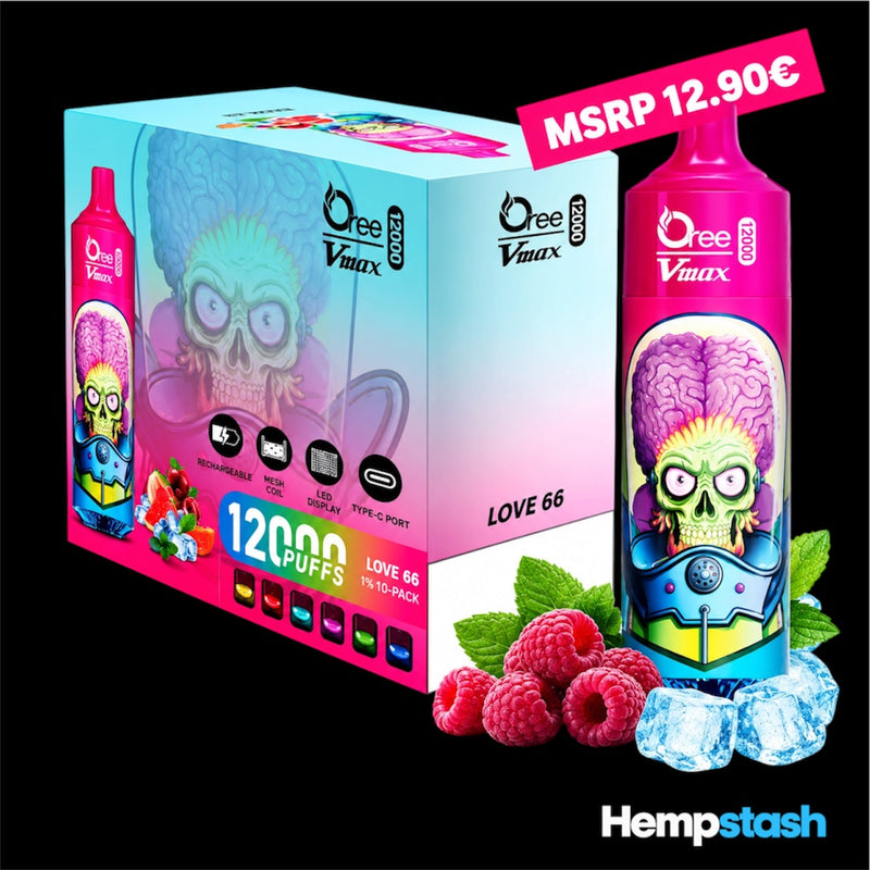 V-max | 12,000 puff | Premium HempStash