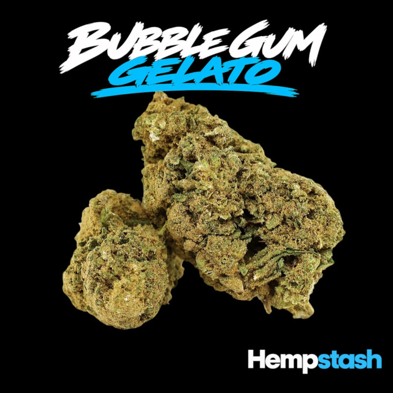 Hemp Flower |Bubblegum gelato Delta-10 | 50% HempStash